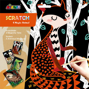 Avenir Scratch 4 Magic Animals 3+