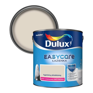 Dulux EasyCare Bathroom Hydrophobic Paint 2.5l typical sand