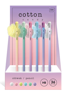 Pencil HB Cotton Candy 36pcs