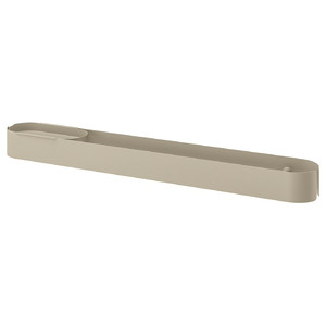 FLORSJÖN Towel rail, beige, 62 cm