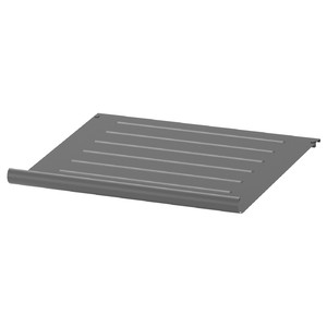 KOMPLEMENT Shoe shelf, dark gray, 50x35 cm