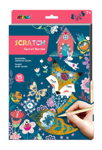 Avenir Scratch A4 Secrt Garden 7+
