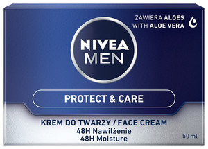 Nivea Men Face Cream Protect & Care with Aloe Vera 50ml