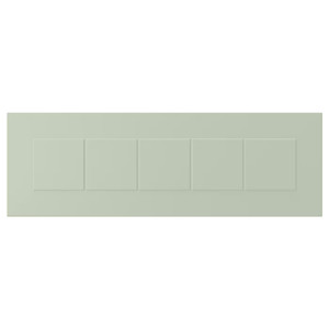 STENSUND Drawer front, light green, 60x20 cm
