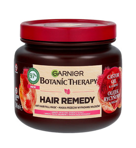 Garnier Botanic Therapy Hair Remedy Anti Hair Fall Mask for Weak Hair 97% Natural Vegan 340ml