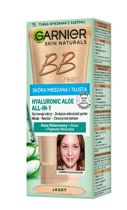 Garnier BB Cream Hyaluronic Aloe Mixed & Oily Skin Light