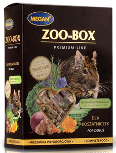 Megan Zoo-Box Complete Food for Degus 420g