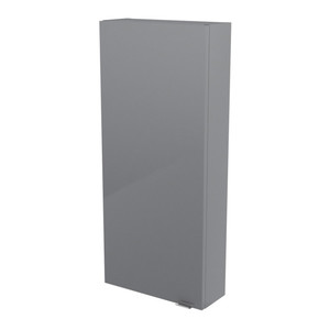Bathroom Wall Cabinet GoodHome Imandra 40x90x15cm, grey