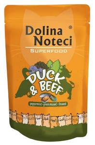 Dolina Noteci Superfood Cat Food Duck & Beef 85g
