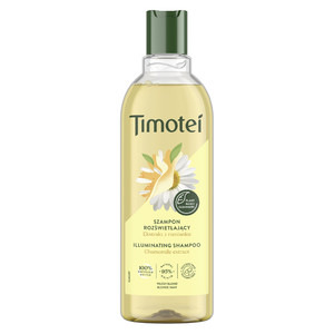 TIMOTEI Illuminating Shampoo for Blonde Hair 95% Natural 400 ml