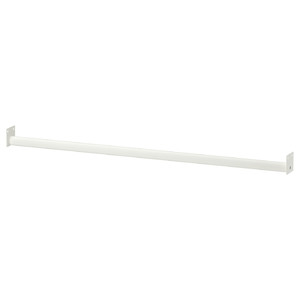 MITTZON Clothes rail for frame w castors, white, 80 cm