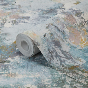 GoodHome Vinyl Wallpaper on Fleece Nivosa, grunge effect