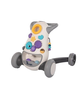 Bo Jungle B-Pusher Interactive Walker Aid Jumpy 12-36m, grey