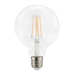 Diall LED Bulb G95 E27 806lm 4000K