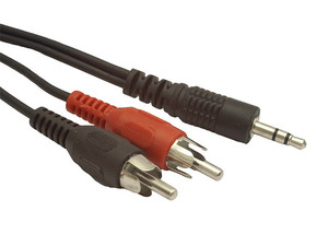 Gembird Cable MINIJACK/2XRCA (CHINCH)M/M 5M