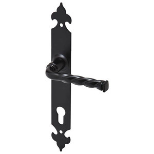 Door Handle Ola 90 mm, black, outdoor