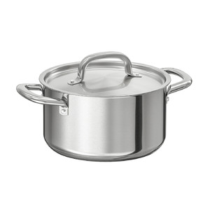 IKEA 365+ Pot with lid, stainless steel, 3.0 l