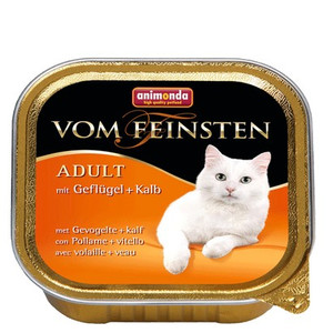 Animonda vom Feinsten Cat Adult Poultry & Veal 100g