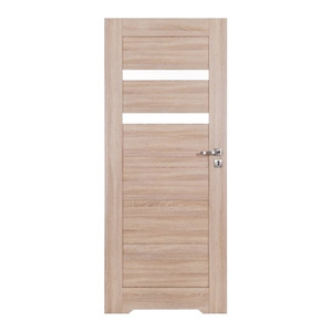 Internal Door Credis 80, undercutm left, sonoma oak