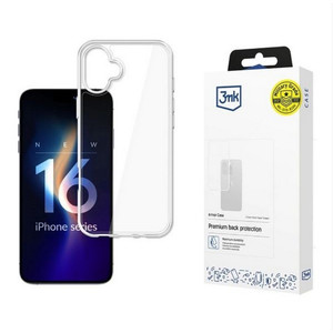 3MK Armor Phone Case iPhone 16, clear