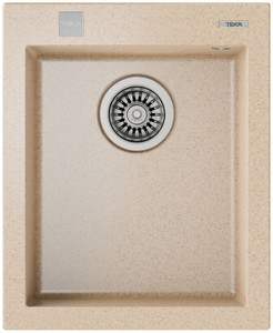 Teka Inset Tegranite Sink Forsquare 34.40 TG, beige