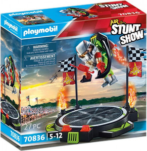 Playmobil Air Stunt Show Stuntman with Jetpack 5+ 70836