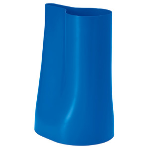 CHILIFRUKT Vase/watering can, bright blue, 17 cm
