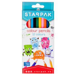 Starpak Colour Pencils 12 Colours
