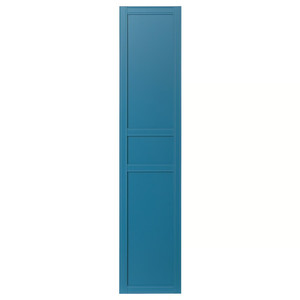 FLISBERGET Door, blue, 50x229 cm