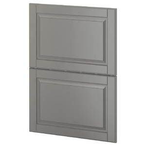METOD 2 fronts for dishwasher, Bodbyn grey, 60 cm