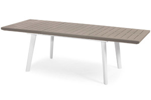 Outdoor Extendable Table HARMONY, cappuccino