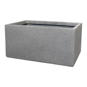 Verve Plant Pot 60cm, outdoor, grey terrazzo