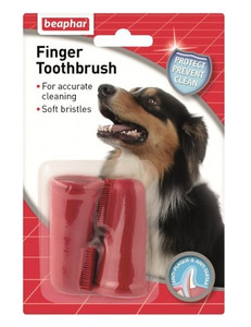 Beaphar Finger Toothbrush for Dogs