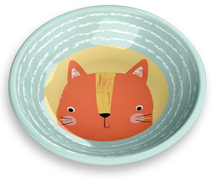 TarHong Best Friends Forever Pet Saucer Cat Bowl 13.3cm/187ml