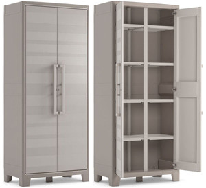 Outdoor/Workshop High Cabinet Multispace, beige