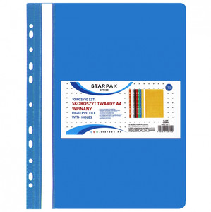 File Folder A4, blue, 10pcs