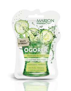 Marion Fit & Fresh Cucumber Face Mask for Oily, Mixed Skin 7.5ml
