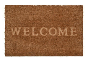 Coconut Door Mat Welcome 39x59cm