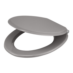 GoodHome Soft-close Toilet Seat Pilica MDF, grey