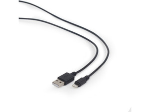 Gembird USB Lightning Cable 2m, black