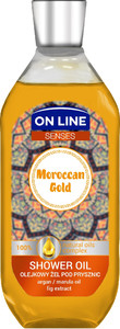 On Line Senses Shower Oil Moroccan Gold  500ml