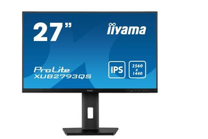 IIyama 27" Monitor XUB2793QS-B1 IPS WQHD 2xHDMI DP 2x2W