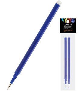 Corretto Refill for Erasable Pen GR 1609 Blue 2pcs