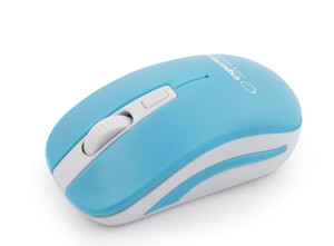 Esperanza Wireless Optical Mouse 2.4GHz, URANUS, blue-white