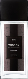 Nou Woody Body Fragrance Deodorant pour Homme Natural Spray 75ml