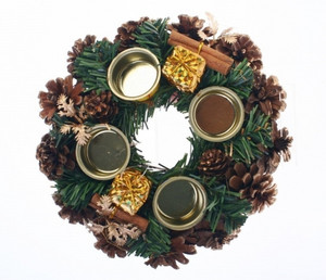 Wooden Christmas Decoration Picks, Assorted Designs
