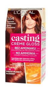 L'Oréal Casting Creme Gloss Colouring Cream No. 554 Fiery Chocolate