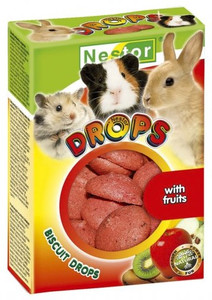 Nestor Biscuit Drops with Fruit for Rodents