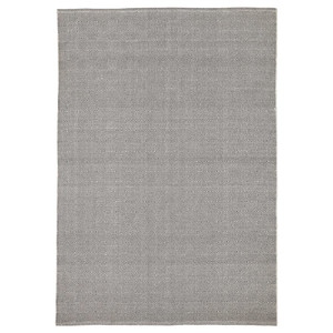 GÅNGVÄG Rug, flatwoven, grey, 200x300 cm