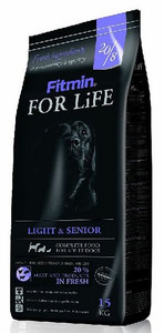 Fitmin Dog Food Dog For Life Light & Senior 3kg